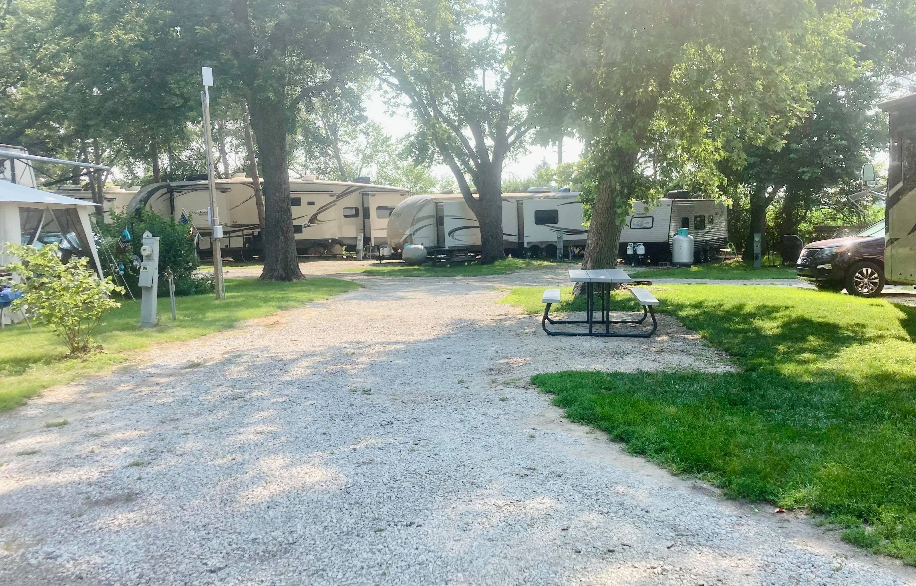 Chebanse, Illinois RV Camping Sites Kankakee South KOA Holiday